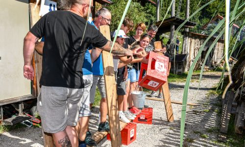 Geschick ist gefragt beim lustigen Flößerbrief